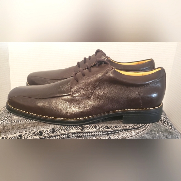 Sandro Moscoloni Brown Leather Oxfords Size 11D main image 12